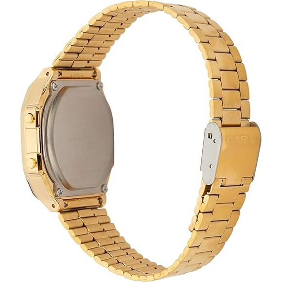 Casio A168 Vintage Watch Digital Classic Retro Silver Stainless Steel Unisex - Picture 2 of 6